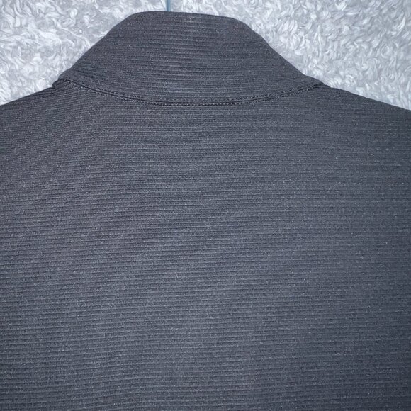 Womens GREG NORMAN Ribbed Collar Sleeveless Lightweight Golf Sport Vest Black M - Picture 6 of 13
